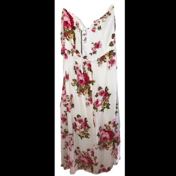 NWT, WAYF open front dress, sz Lg - Picture 3 of 6